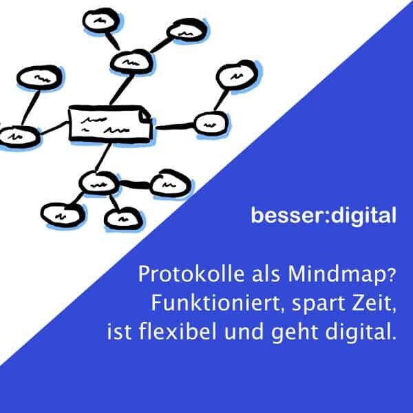 Protokolle? Digital als Mindmap erstellen!