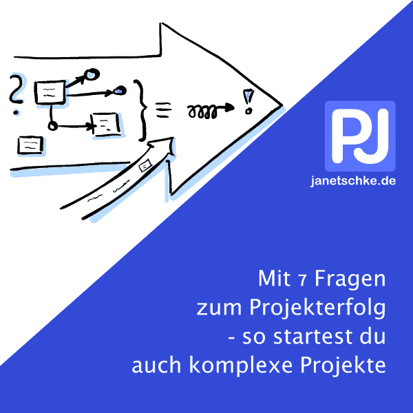 Mit 7 Fragen bringst du dein Projekt ins Ziel