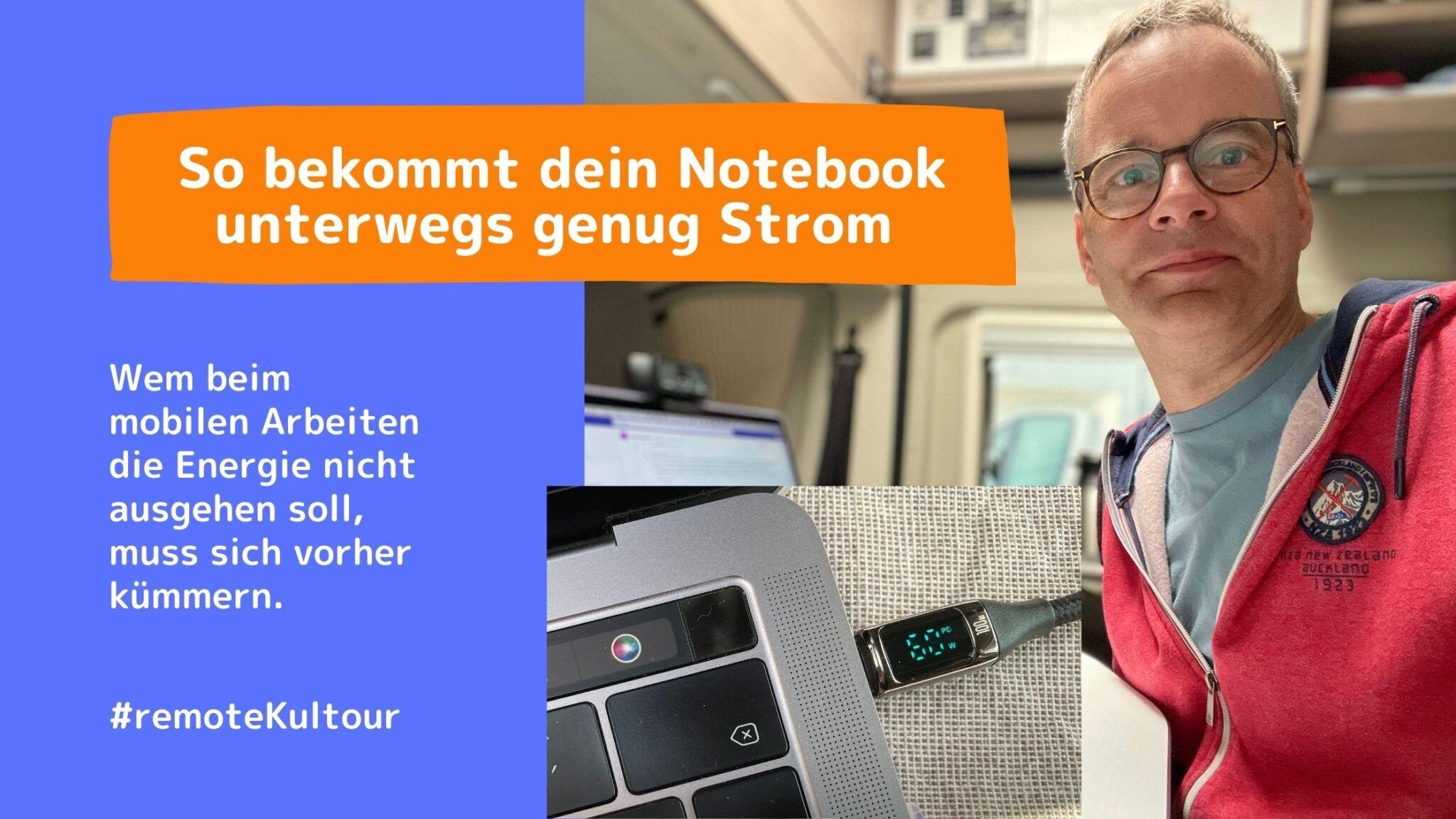 Stromversorgung für mobiles Arbeiten